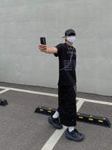 Teach Tokyo レタリング半袖Tシャツ 3C