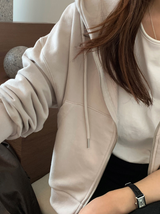 [Lè made/7,000 Sold] Lè madeエブリ ジップアップ フーディ/ 5カラー