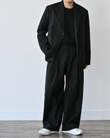 WIT TR WIDE SLACKS BK 