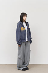 Mid Cargo Wide Sweatpants