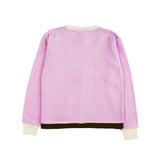 Lumen Layered Cardigan - Strawberry Cream Size 1