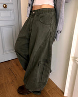 Sni Vintage Wide Cargo Pants