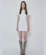 DROOP LINE TEE DRESS