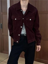 [F/W] ウエスタンセミクロップコーデュロイジャケット(3color)