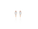 26SS★ Truly Essence 14K Stone Point Earrings