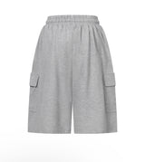BENF SIDE POCKET BANDING BERMUDA PANTS UNISEX (3COLOR)