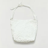 Rose knot bag_ivory