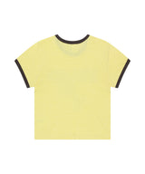 BITE LOVER クロップリンガーTシャツ