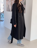 [SHOPPERMADE] Belgian Double Trench Coat (3color)
