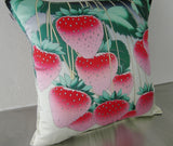 strawberry cushion cover