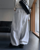 Noah Brushed Balloon Pintuck String Pants