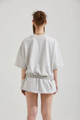 BEADS RIBBON T-SHIRT