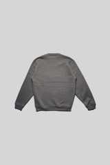 "RECHNICS" CREW NECK SWEAT(CEMENT)