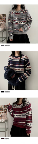 Clen Nordic knit