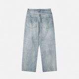 Kuda Damaged Wide Denim Pants