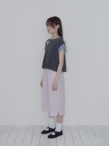 TULIP STRIPE CAPRI PANTS (PINK)