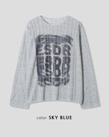 (UNISEX) ESDR Lettering Knit