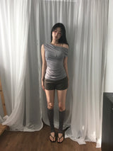 シースルーレッグウォーマー