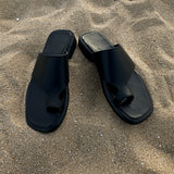ASCLO Black Flip Slippers
