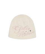 LETTERING LOGO BEANIE_WH