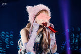 ストロベリーケーキカラーモヘアハンドメイドキャットイヤーハット
