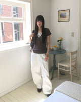 Serion Balloon Fit Cotton Cargo Pants