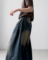 Bellingham Pintuck Wide Denim