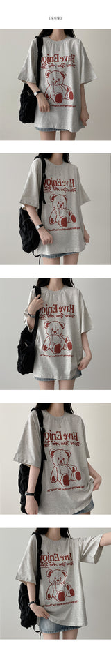 Joy Bear 半袖Tシャツ
