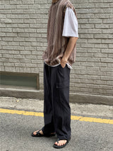 Daily nylon cargo pants