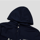[CROP ITEM] スリムフィットジャージフードジップアップ(3color)