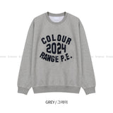 LMN ENNINE カラーオーバーサイズフィットスウェットシャツ (4 colors)