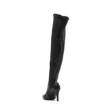 New Thigh High Boots Heel(Black)
