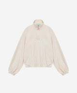 Quarter-Zip Balloon Pullover Sweatshirt