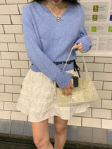[MADE]ポップコーンVニット