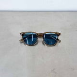 Ice Blue Transparent Frame Sunglasses