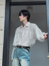 アダーモヘアクロップシャツ