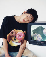 26SS AC BEAR DONUT BABY FACE SHORT SLEEVE T-SHIRT