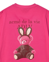 25FW WOMAN FUZZY BEAR SHORT SLEEVE T-SHIRT