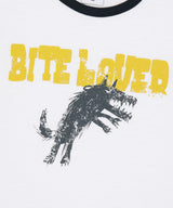 BITE LOVER CROP RINGER TEE