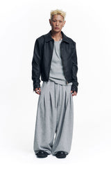 Super Mega Balloon Two-Tuck Sweatpants - Grey