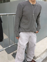 No.1858 P stripe T (3color)