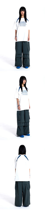 FLM Logo Block T-Shirt-White