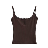 Mellow Button Point Sleeveless