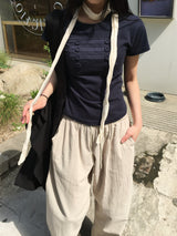 シャインリンクルロングスカーフ (6c)