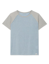 スター コントラスト ラグラン Tシャツ(BLUE)