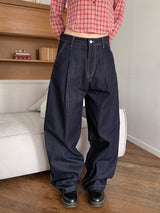 PINTUCK RAW JEANS (2C)