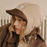Panda Padding Balaclava (Brown & Beige)