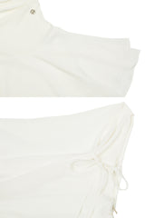 リリーフリルドレス ivory
