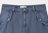 Look No-Mace Two-Button Field Cargo Wide Pants