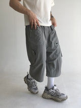 strap pintuck bermuda pants(3colors)